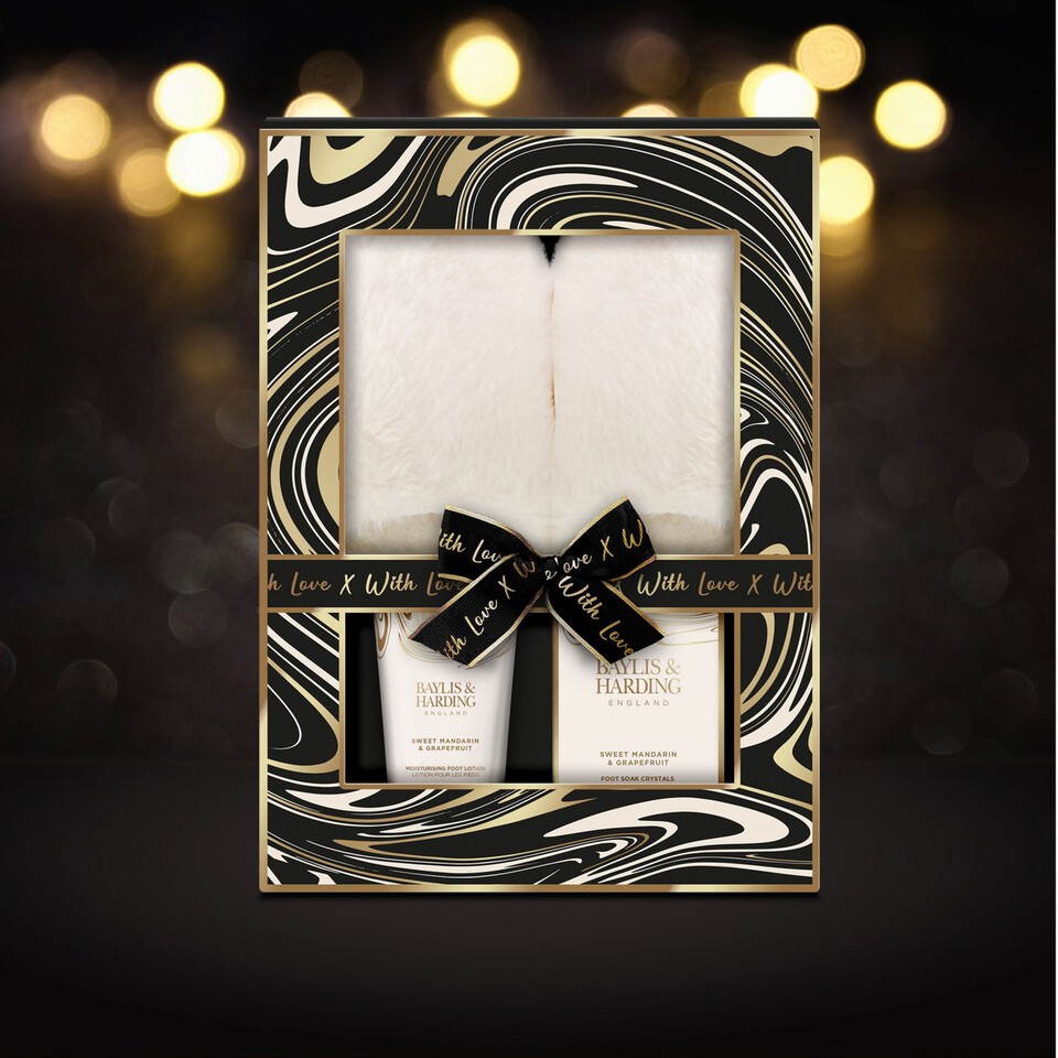 Baylis & Harding Sweet Mandarin & Grapefruit Slipper Set Morrisons