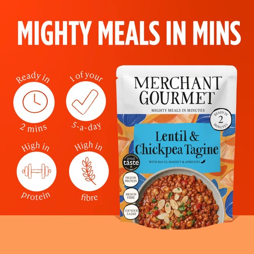 Merchant Gourmet Lentil & Chickpea Tagine 280g