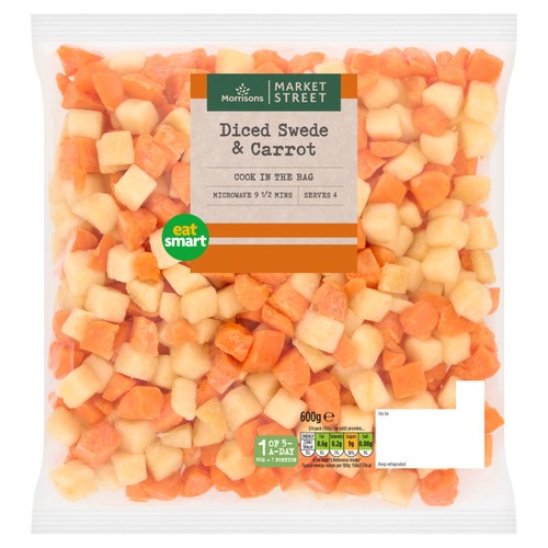 Morrisons Diced Swede And Carrot 600g