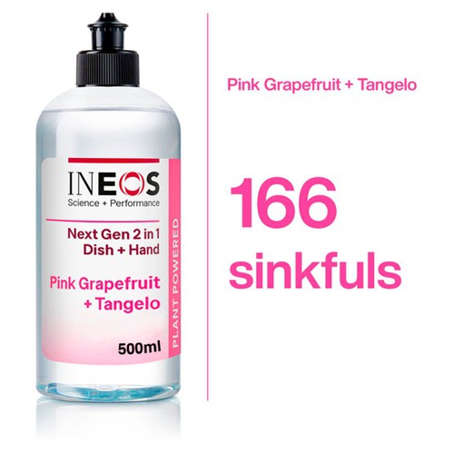 INEOS 2in1 Washing Up Liquid Pink Grapefruit + Tangelo