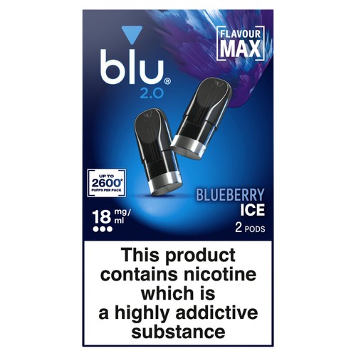 Blu 2.0 Blueberry Ice Vape Pods 18mg/ml