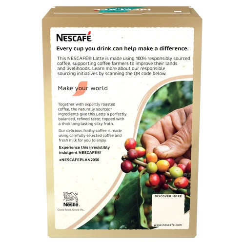 Nescafe Latte Instant Coffee 7 Sachets 