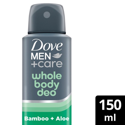 Dove For Men Whole Body Spray Bamboo Aloe 