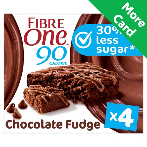 Fibre One Snack Bars Chocolate Fudge Brownies Snack Bars