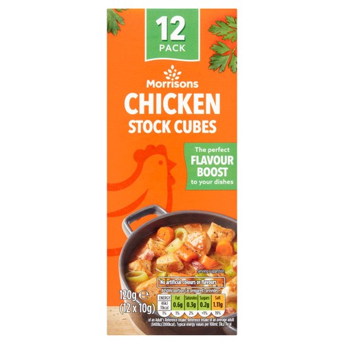 Morrisons chicken stock cubes