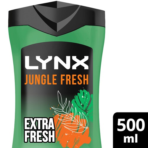 Lynx Bodywash Shower Gel Jungle Fresh