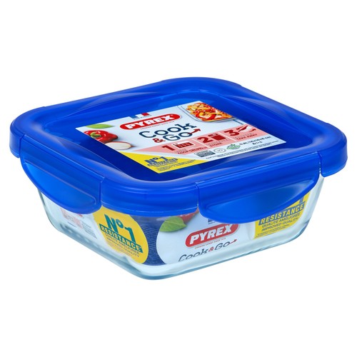 Pyrex Small Square Dish With Clip Lid 
