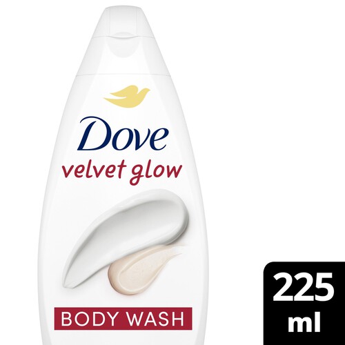 Dove Velvet Glow Body Wash Shower Gel 