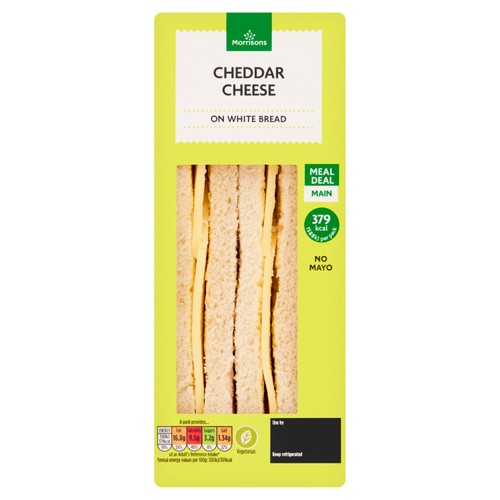 Morrisons Simply Cheddar Sandwich