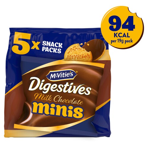 McVities Mini Chocolate Digestives 