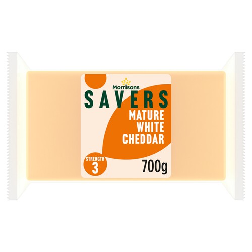 Morrisons Savers Mature White Cheddar 