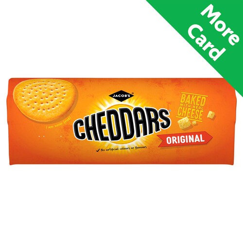 Jacob's Baked Cheddars Cheese Crackers