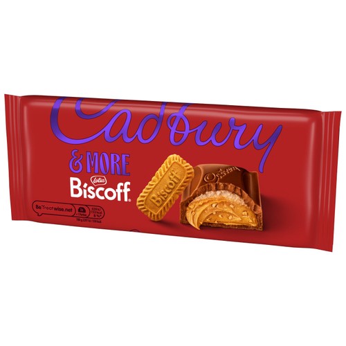 Cadbury Dairy Milk & More Biscoff 195g