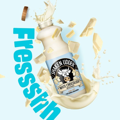 Shaken Udder White Chocolate Milkshake 