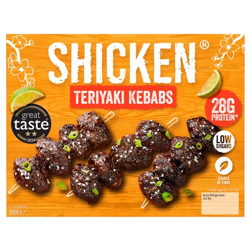 Shicken Teriyaki Kebabs 195G