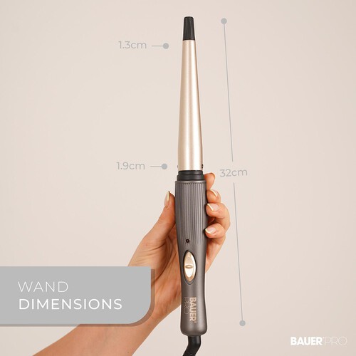 Bauer Tourmaline Pro Coated Curling Wand