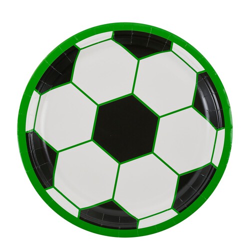 Nutmeg Football Plate