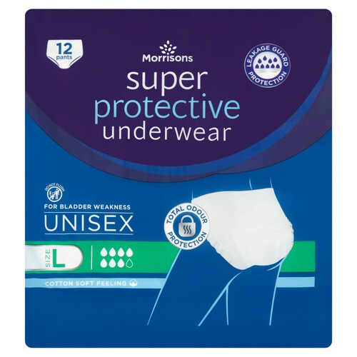 Morrisons Incontinence Comfort Pants Super Protection Large