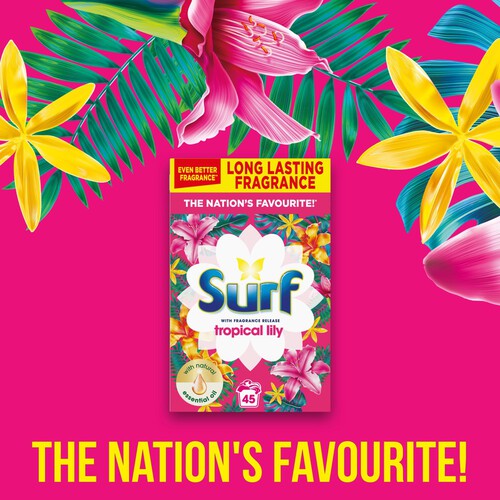 Surf Tropical Lily Washing Powder 45 Washes 