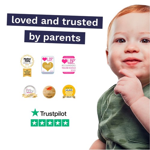 Pura Plastic Free Baby Wipes 