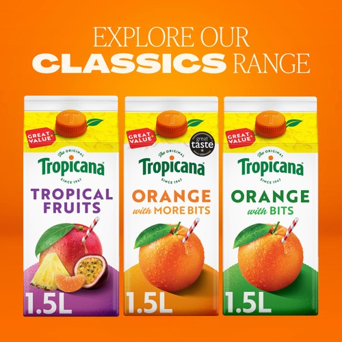 Tropicana Orchard Apple Perfectly Pressed Fruit Juice1.5L