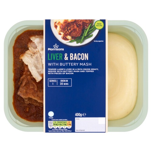 Morrisons Liver & Mash