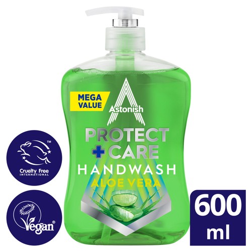 Astonish Protect & Care Anti-Bacterial Handwash Aloe Vera