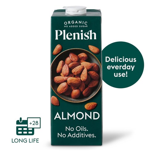Plenish Organic Almond 1L