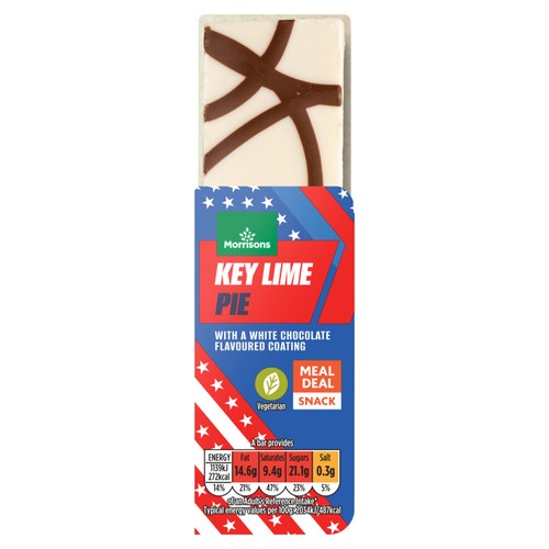 Morrisons Key Lime Pie Bar  50g
