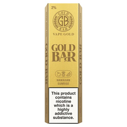 Gold Bar - Hawaiian Sunrise - 20mg/Ml