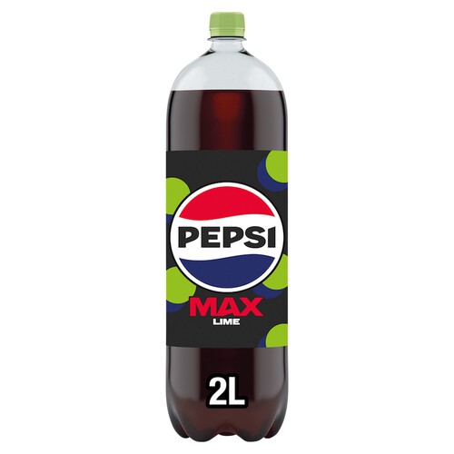 Pepsi Max Lime No Sugar Cola Bottle