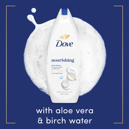 Dove Hydrate Body Wash Shower Gel  225ml
