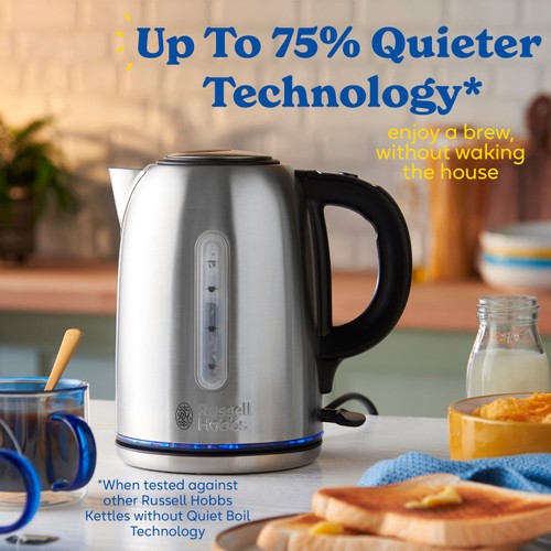 Russell Hobbs Stainless Steel Quiet Boil Kettle 20460