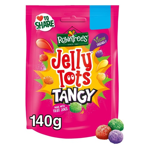 Rowntree's Jelly Tots Tangy   140g