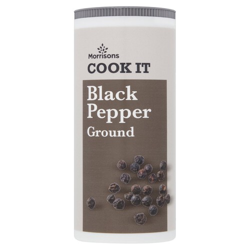 Morrisons Ground Black Pepper 