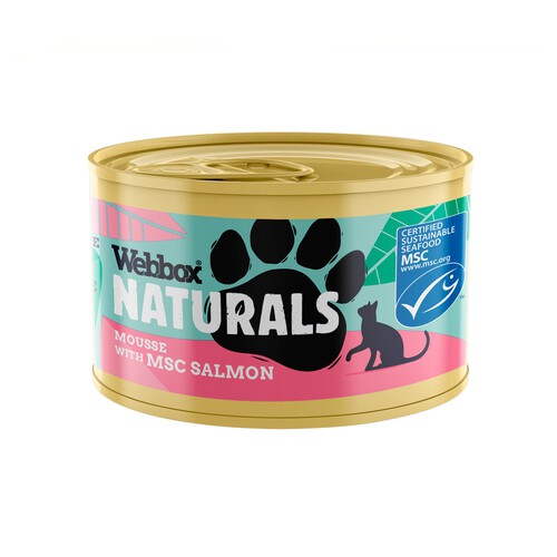 Webbox Natural Cat Salmon Mousse