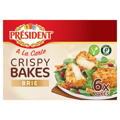 President 6 Crispy Bakes Brie