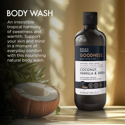 Baylis & Harding Goodness Coconut, Vanilla & Shea Body Wash