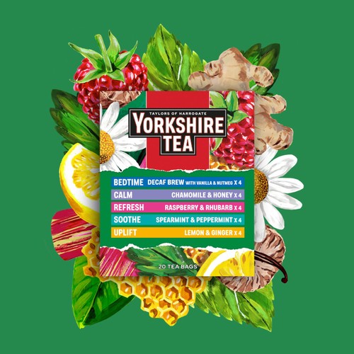 Yorkshire Tea Herbal Tea Selection Pack 20 Pack