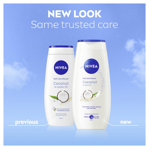  NIVEA Coconut & Jojoba Oil Shower Cream