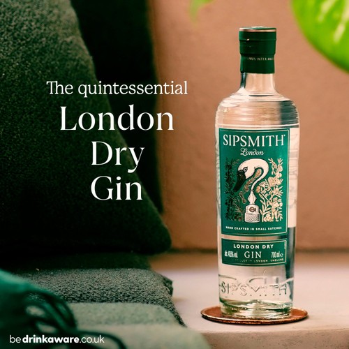 Sipsmith London Dry Gin (Abv 41.6%)   70cl