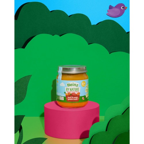 Heinz Beef And Sweet Potato Baby Food Jar 6+ Months 