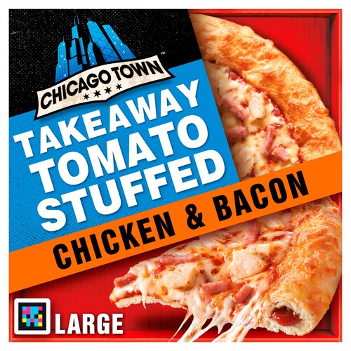 Chicago Town Takeaway Sauce Filled Crust Chicken & Bacon Pizza