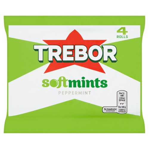 Trebor Softmints Peppermint Mints 4 Pack