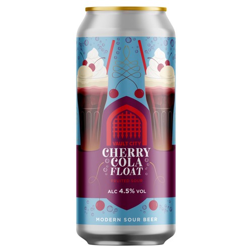 Vault City Cherry Cola Float 440ML