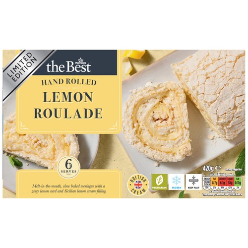 Morrisons The Best Lemon Roulade 420g