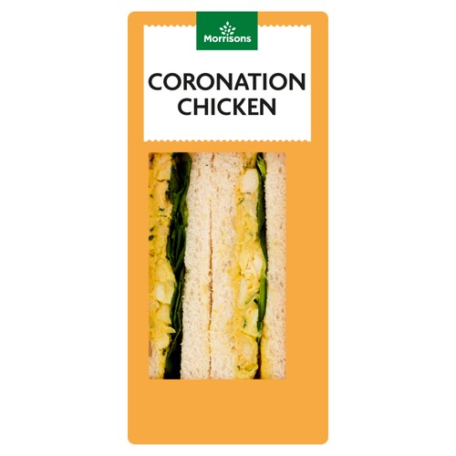 Morrisons coronation chicken sandwich