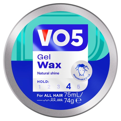  VO5 Extreme Gel Wax Extra Hold   75ml