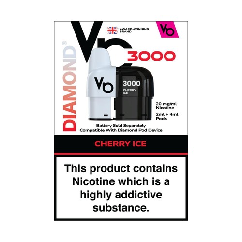 Vapes Bars Diamond 3K Pod Pack Cherry Ice