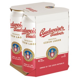Budweiser Budvar Original Czech Lager Can